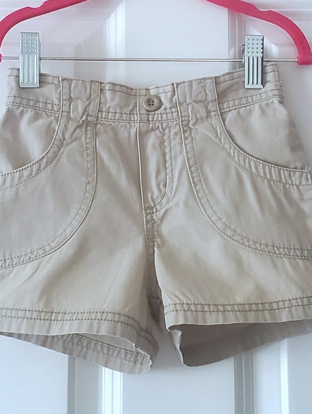 Circo Toddler Girl's Pull-on Khaki Shorts with Pockets